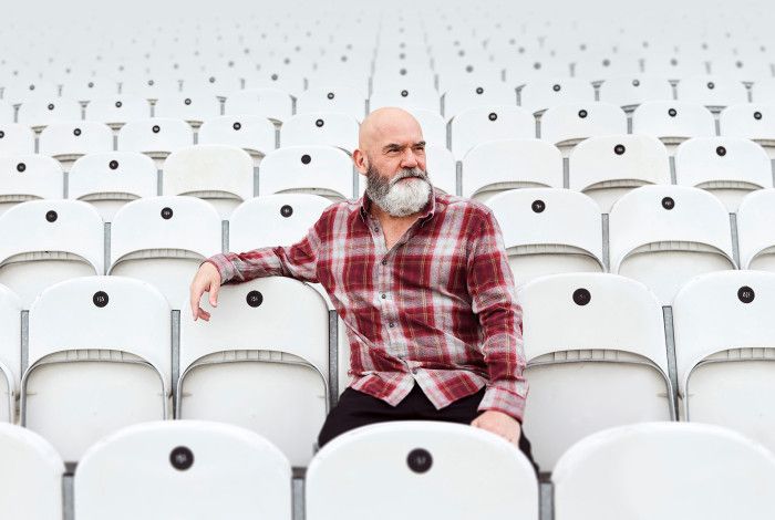 Marty Sheargold A man sitting on a seat