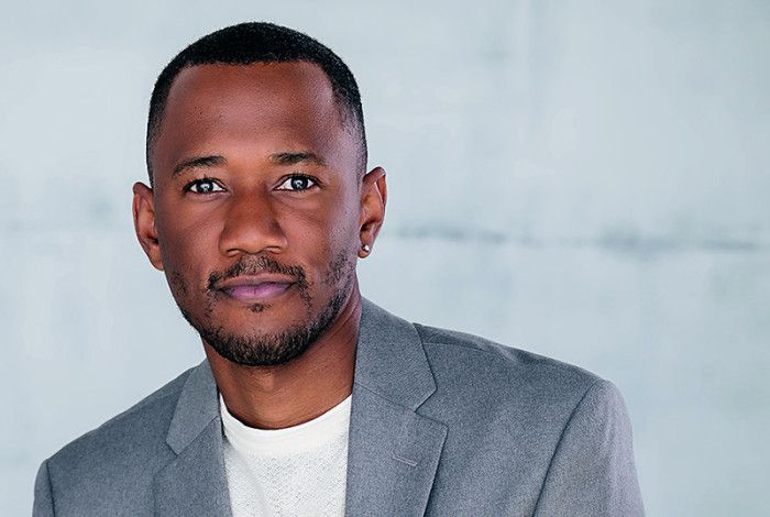 A man looking at the camera