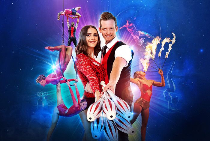 People doing circus activities