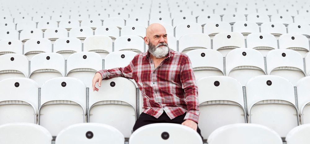 Marty Sheargold A man sitting on a seat