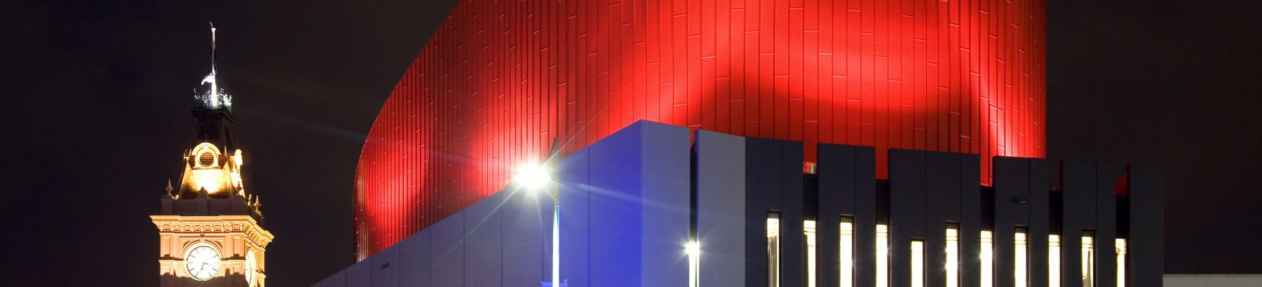 Outside of the Drum Theatre