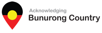 Acknowledging Bunurong Country logo